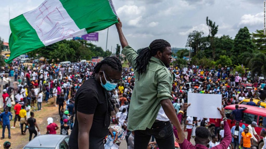 Nigerian #ENDSARS protest